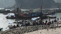 Boats in Halong Bay, Vietnam