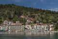 Boats in the harbor of Gytheio