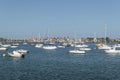 The boats in the harbor Royalty Free Stock Photo