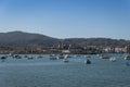 The boats in the harbor Royalty Free Stock Photo