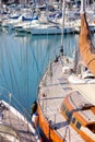 Boats in the harbour