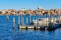 Boats at the harbour in Chioggia, italy