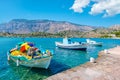 Boats in harbour. Symi, Greece