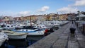 Boats of Historical town of Rovinj, Croatia