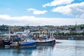 Boats in Howth Harbor