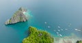 Lagoons in Miniloc Island. El Nido, Philippines.