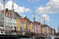 Boats in Kobenhavn, Copenhagen, Denmark Royalty Free Stock Photo