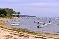 Boats at L'Herbe in France