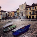 Boats on Lago Maggiore Arona Italy