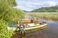 Boats in the lake Royalty Free Stock Photo