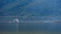 Boats on lake hallstÃÂ¤tter see