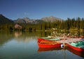 Boats Lake Mountains Adventure