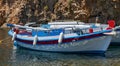 Boats on Lake Voulismeni, Agios Nikolaos, Crete, Greece