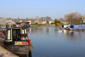 Boats on Lancaster Canal at Carnforth, Lancashire