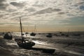 Boats at Leigh-on-Sea, Essex, England Royalty Free Stock Photo