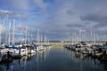 Boats lined up