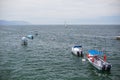 Boats at Los Muertos Beach