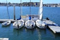 Boats in the Marina Royalty Free Stock Photo