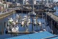 Boats and Marina in Seattle, Washington Royalty Free Stock Photo
