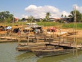 Boats at Mekong river