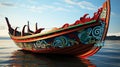 The boats are a mix of Malay, Javanese and Thai styles,