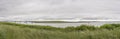 Boats moored in fjord landscape, Roskilde, Sjaellands, Denmark Royalty Free Stock Photo