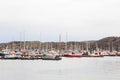 Boats Moored in the Harbour of Bodo, Norway