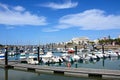 Boats moored in the marina, Ayamonte.