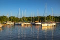 Marina in Gizycko, Masuria