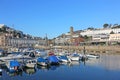 Torquay inner harbour, Devon Royalty Free Stock Photo