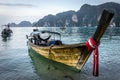 Boats near Phi Phi island