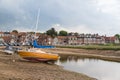 Boats out of the water at Blakeney