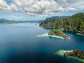 Lagoons in Coron, Palawan. Philippines. Royalty Free Stock Photo