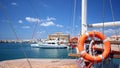 Boats at Paphos port