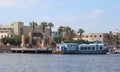 Boats parking in front of the coast on Rasheed city