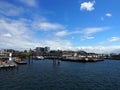 Boats and Piers in Seattle harbor