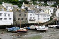 Boats in Polperro Royalty Free Stock Photo