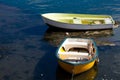 Boats in Pontedeume Royalty Free Stock Photo