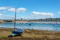 Boats in the port of Camaret in Crozon peninsula, Finistere,Brittany France