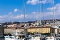 Boats in port of Rijeka