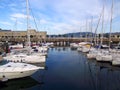 Boats in the port of Vigo
