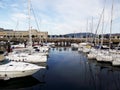 Boats in the port of Vigo, Galicia