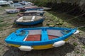 Boats in porthleven harbour Royalty Free Stock Photo