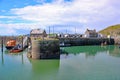 Portpatrick harbour in Galloway, Scotland Royalty Free Stock Photo