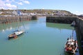 Portpatrick harbour in Galloway, Scotland Royalty Free Stock Photo