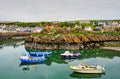 Boats in Portpatrick harbour Royalty Free Stock Photo