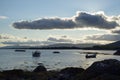 Boats in a quiet serene bay near kenmare