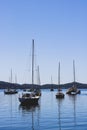 Boats resting on the water Royalty Free Stock Photo