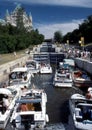 Boats in Rideau Canal Locks