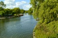 Boats on the River Avon in Stratford upon Avon Royalty Free Stock Photo